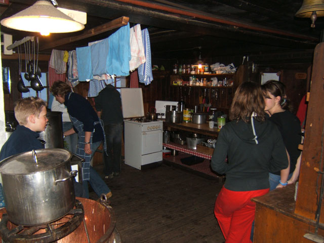 Hütte am Obertauerntag
